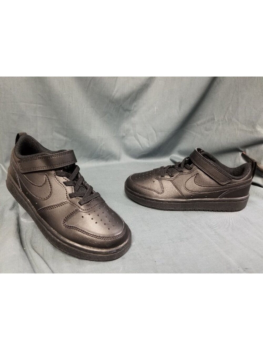 Nike Court Borough Low 2 (PS) Sneakers Black Kids Size 13.5c NEW NO BOX!